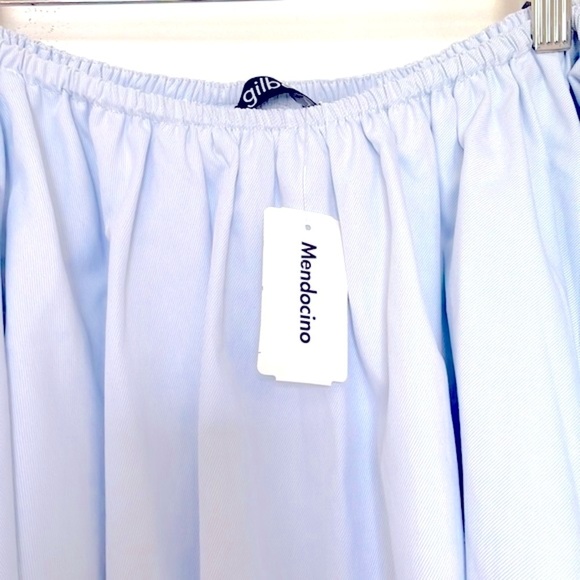 Mendocino Crop Top - Baby Blue - Picture 8 of 9